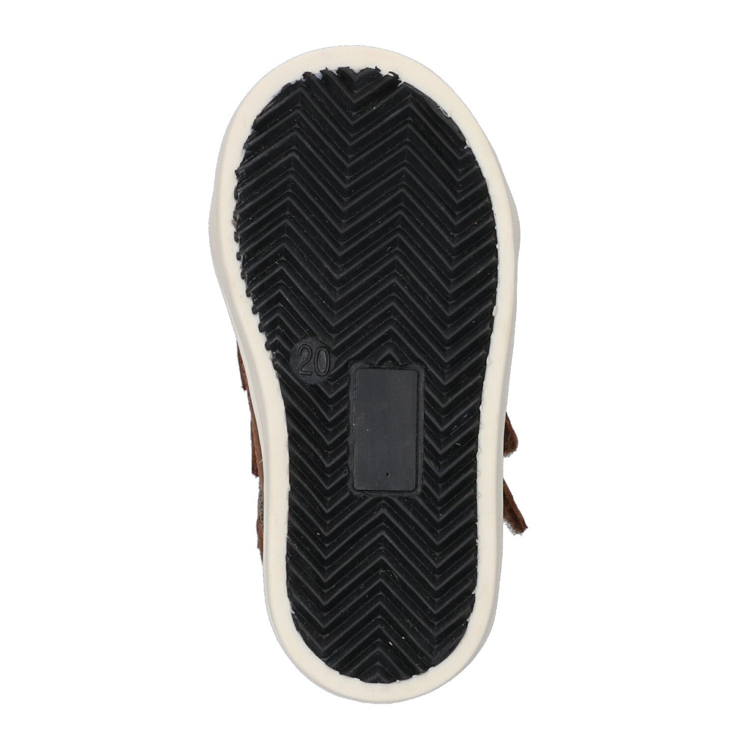 Patrick Pit Hoge Sneakers Jongens Bruin