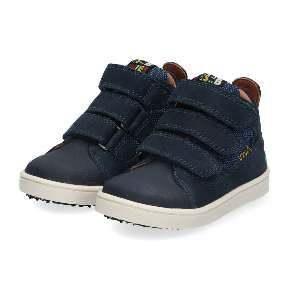 BunniesJR Hoge Sneakers Jongens Blauw