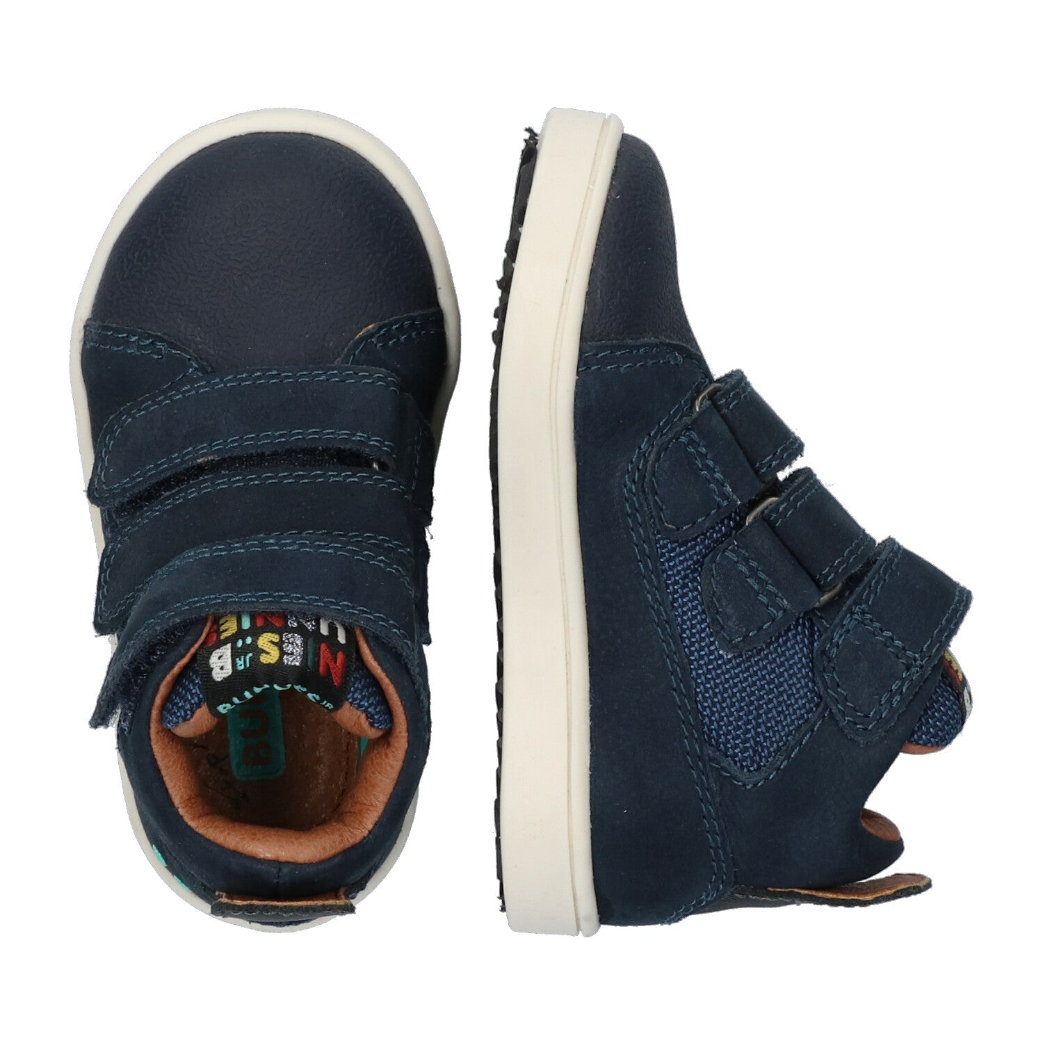 Patrick Pit Hoge Sneakers Jongens Blauw