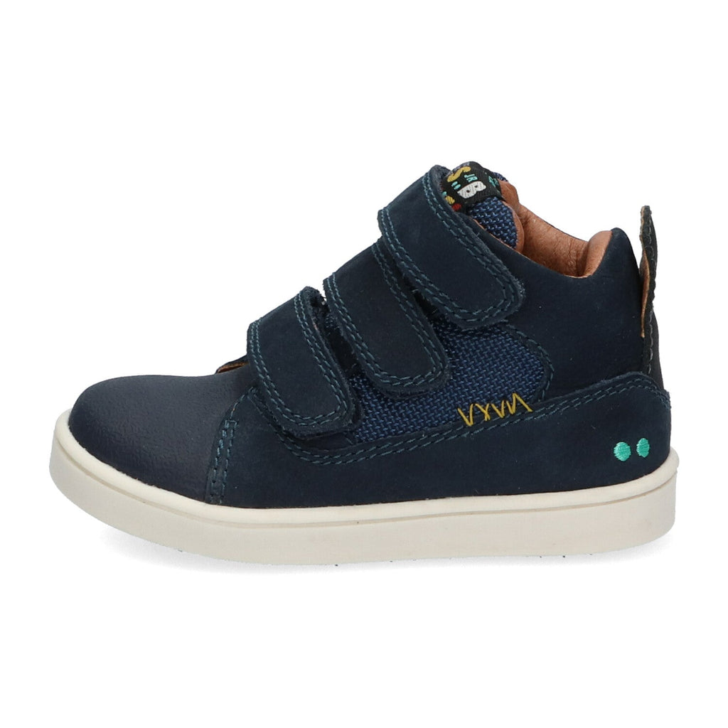 Patrick Pit Hoge Sneakers Jongens Blauw