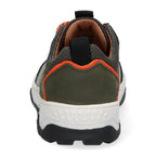 Charlie Chunky Lage Sneakers Jongens Grijs Oranje