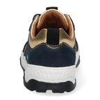 Charlie Chunky Lage Sneakers Meisjes Blauw Goud