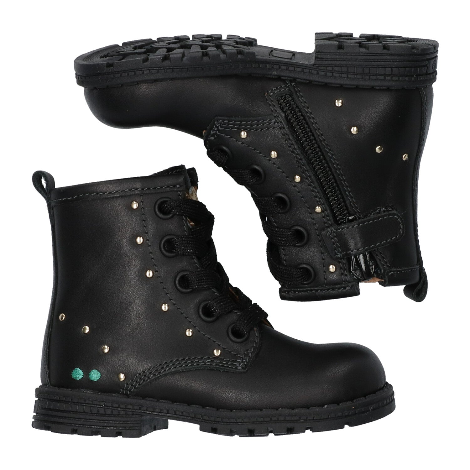 Thijs Trots Biker Boots Meisjes Zwart
