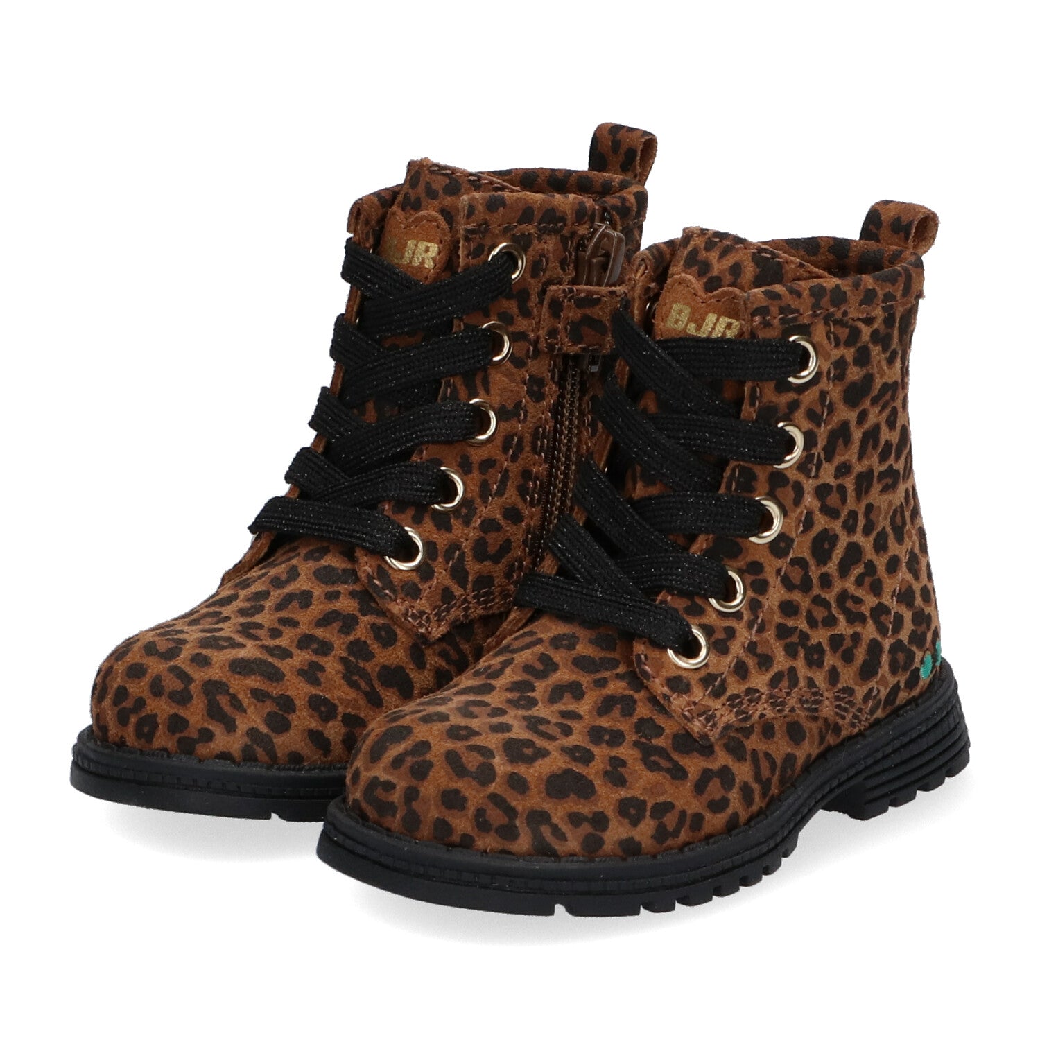 Thijs Trots Biker Boots Meisjes Bruin Panter