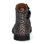 Thijs Trots Biker Boots Meisjes Zilver Panter