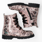Thijs Trots Biker Boots Meisjes Roze Panter
