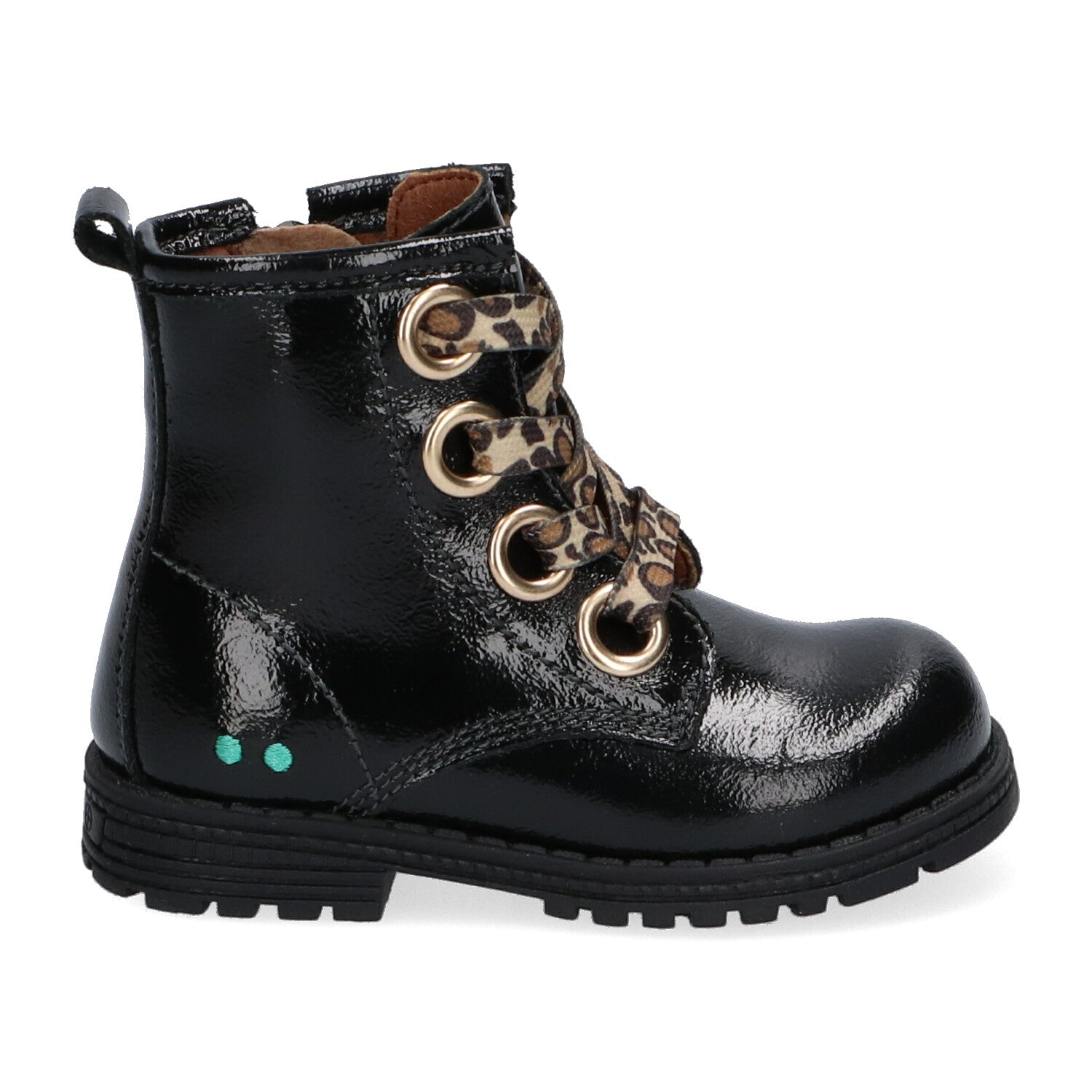 Tosca Trots Combat Boots Meisjes Zwart
