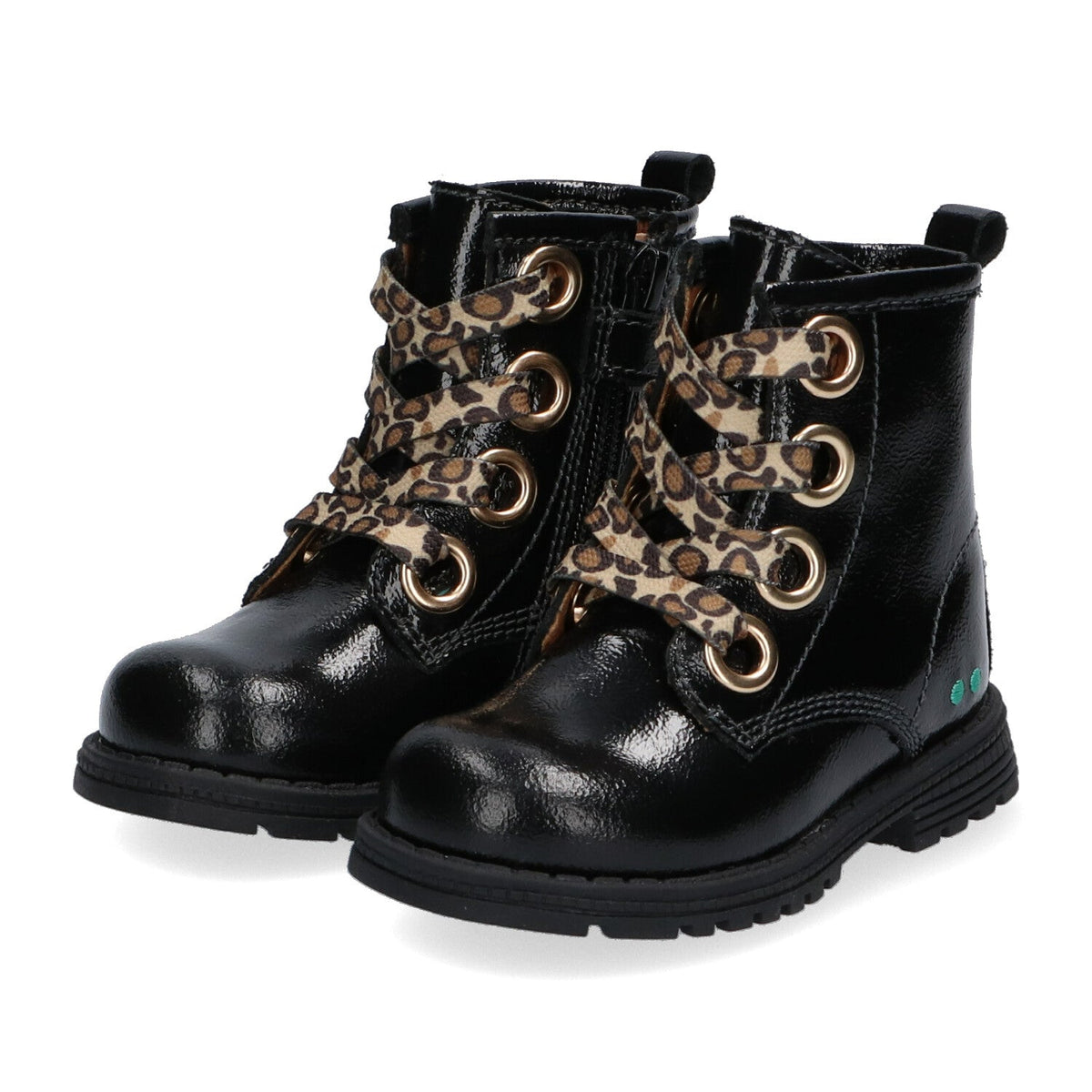 Tosca Trots Combat Boots Meisjes Zwart