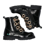 Tosca Trots Combat Boots Meisjes Zwart