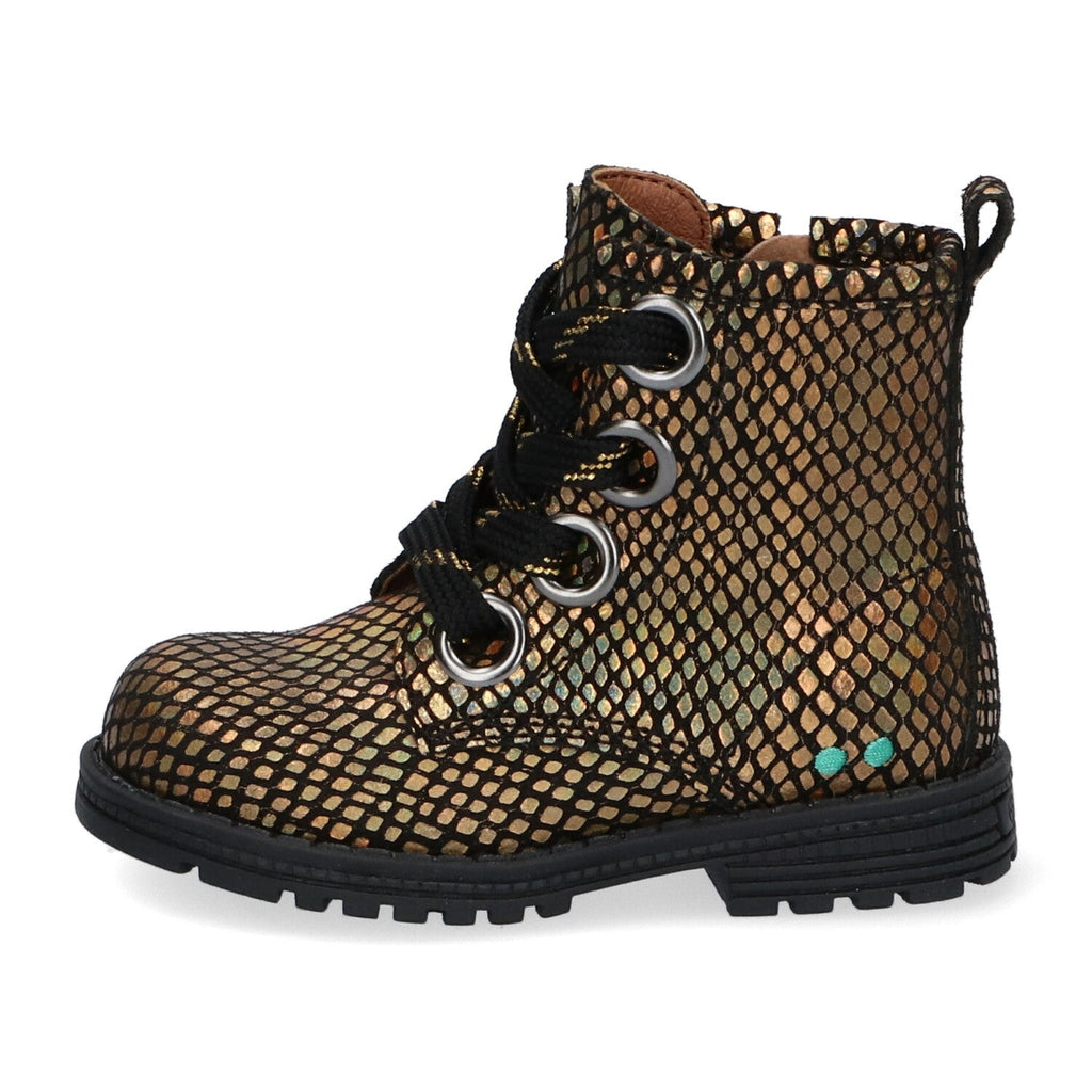 Tosca Trots Combat Boots Meisjes Goud
