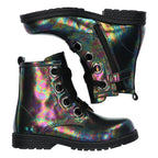 Tosca Trots Combat Boots Meisjes Multi
