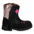 Tinka Trots Cowboy Boots Meisjes Zwart Roze