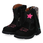 Tinka Trots Cowboy Boots Meisjes Zwart Roze