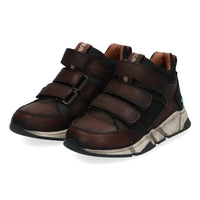 Gers Gein Hoge Sneakers Jongens Bruin