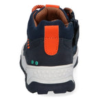 Giel Gein Hoge Sneakers Jongens Blauw Oranje