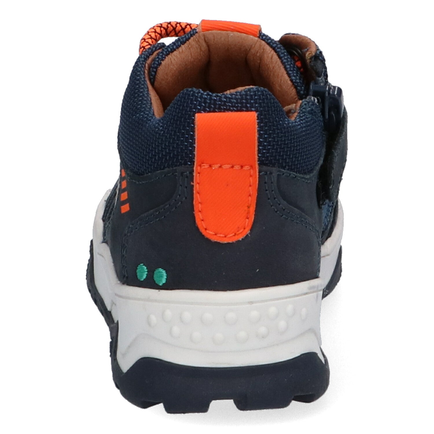 Giel Gein Hoge Sneakers Jongens Blauw Oranje