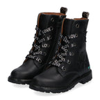 Hilde Hot Biker Boots Meisjes Zwart