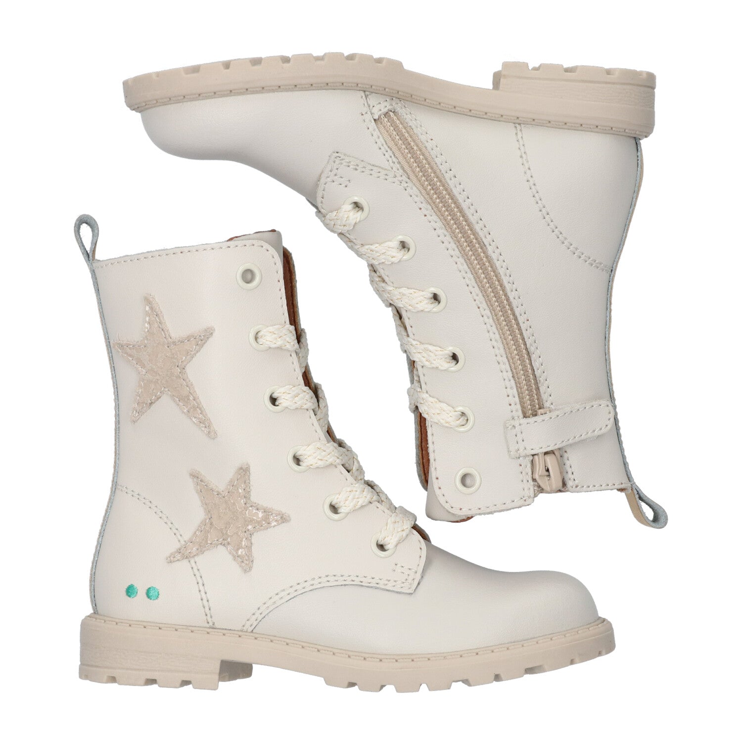 Hilde Hot Biker Boots Meisjes Beige