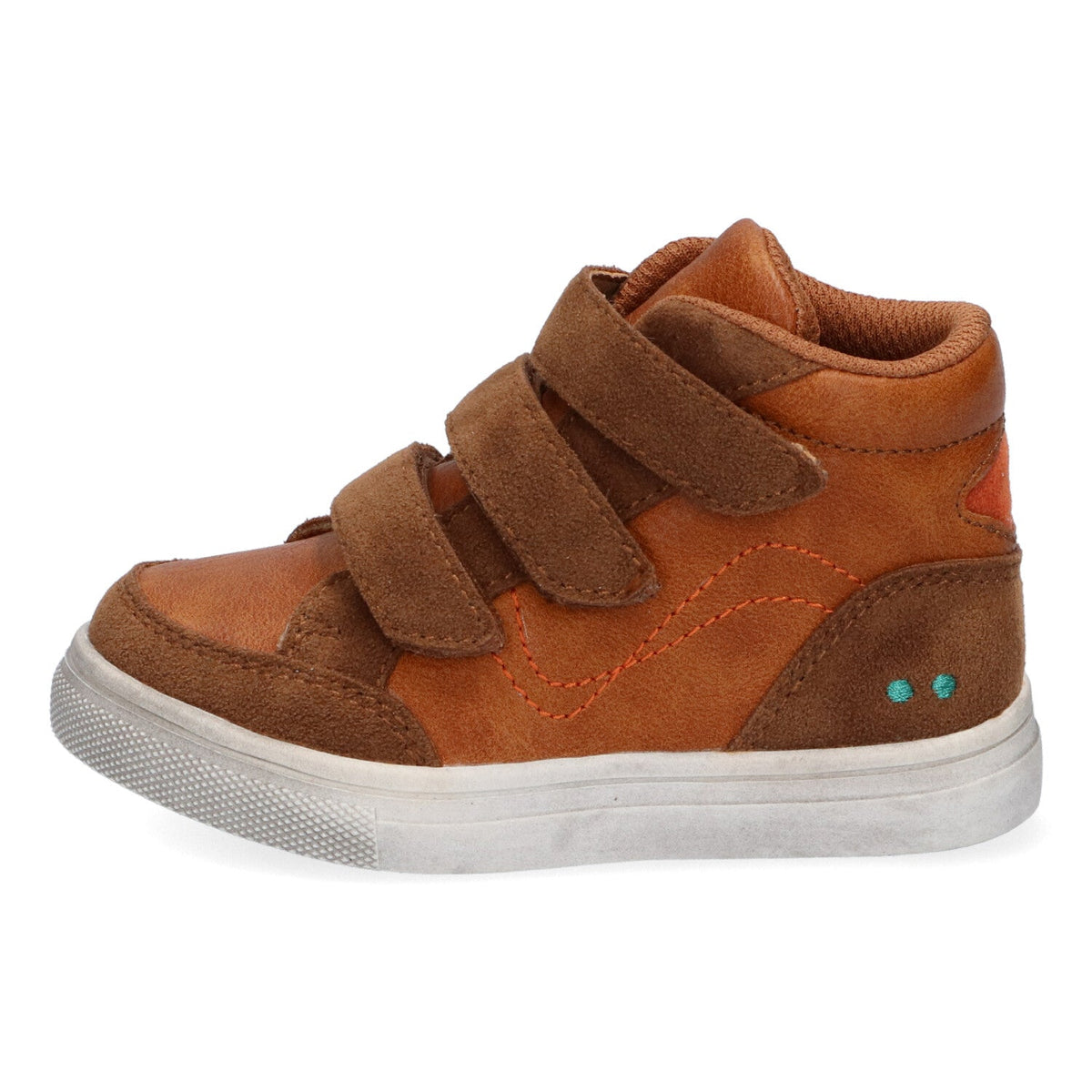 Joy Jayce Hoge Sneakers Jongens Bruin