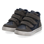 Joy Jayce Hoge Sneakers Jongens Blauw Grijs