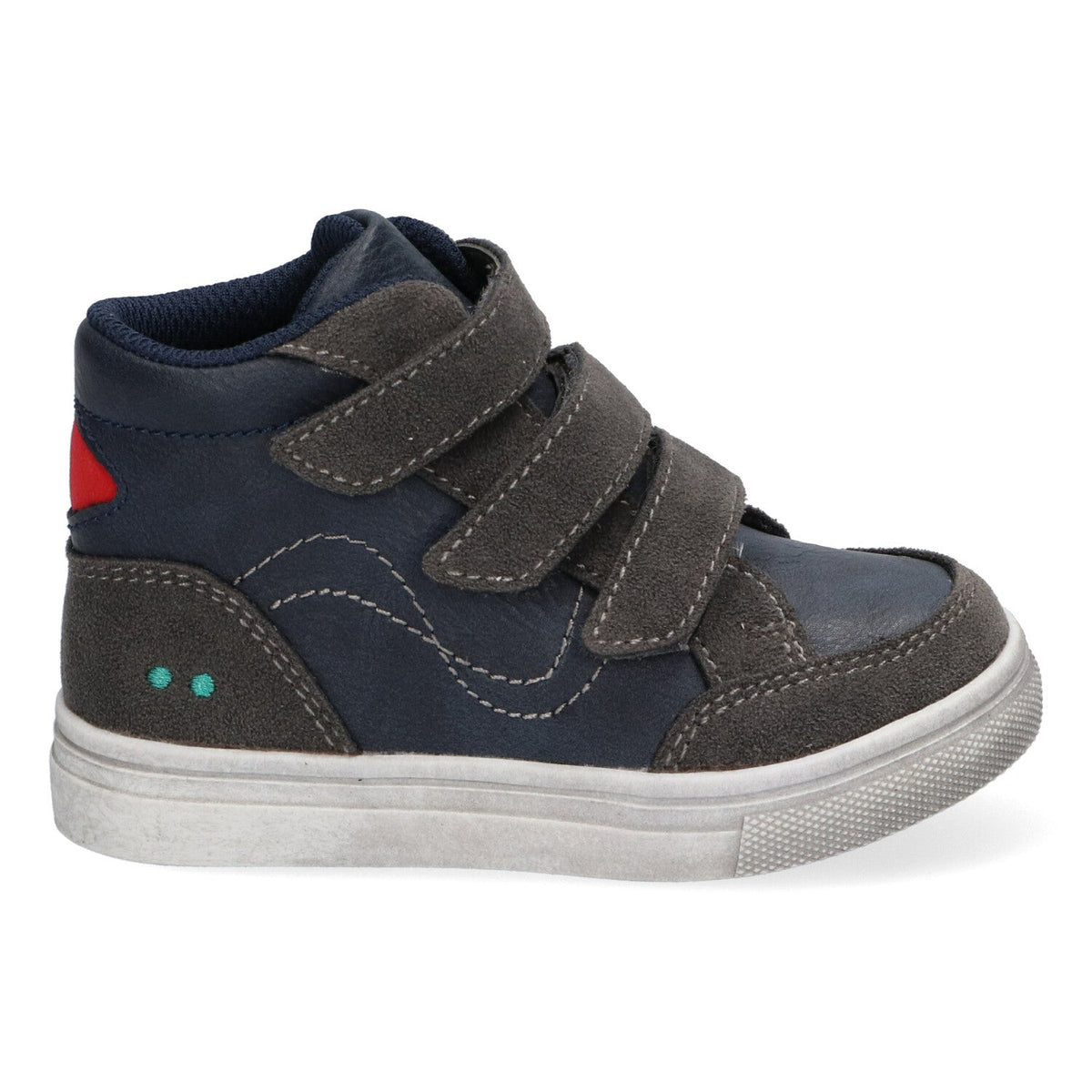 Joy Jayce Hoge Sneakers Jongens Blauw Grijs