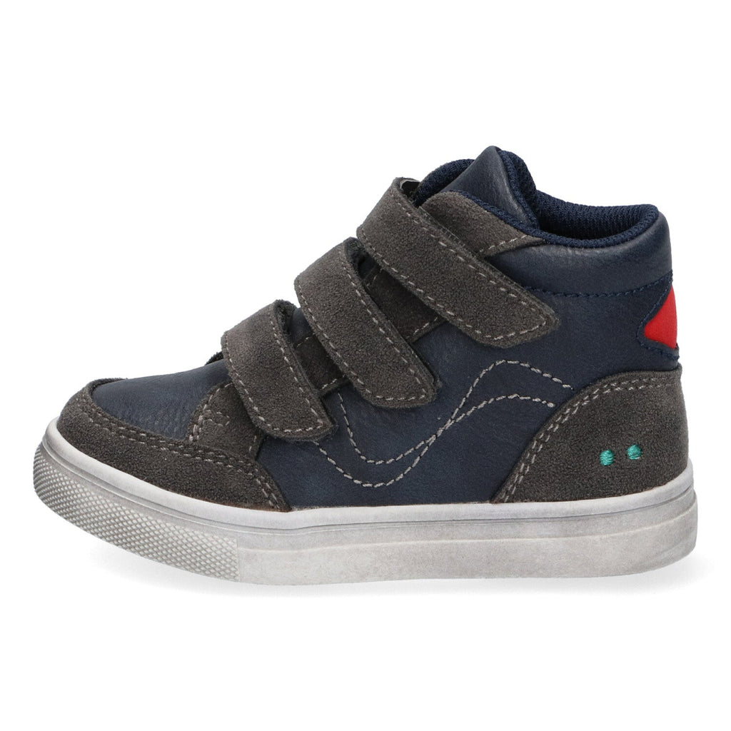 Joy Jayce Hoge Sneakers Jongens Blauw Grijs