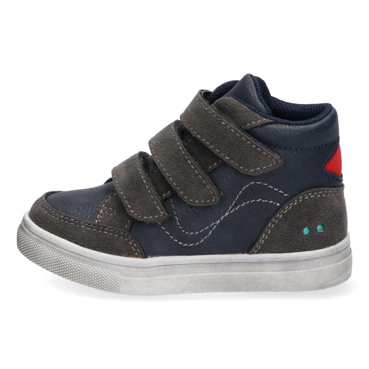 Joy Jayce Hoge Sneakers Jongens Blauw Grijs