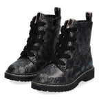 Biker Bea Biker Boots Meisjes Zilver Snake