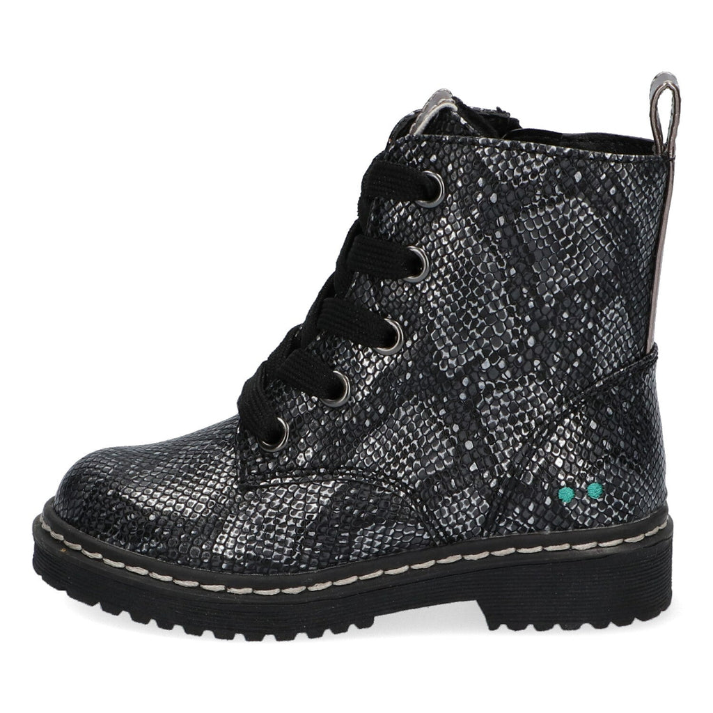 Biker Bea Biker Boots Meisjes Zilver Snake