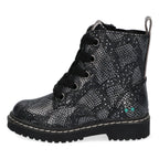Biker Bea Biker Boots Meisjes Zilver Snake