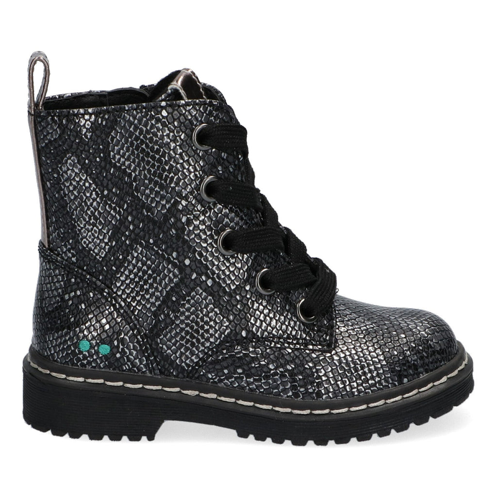 Biker Bea Biker Boots Meisjes Zilver Snake