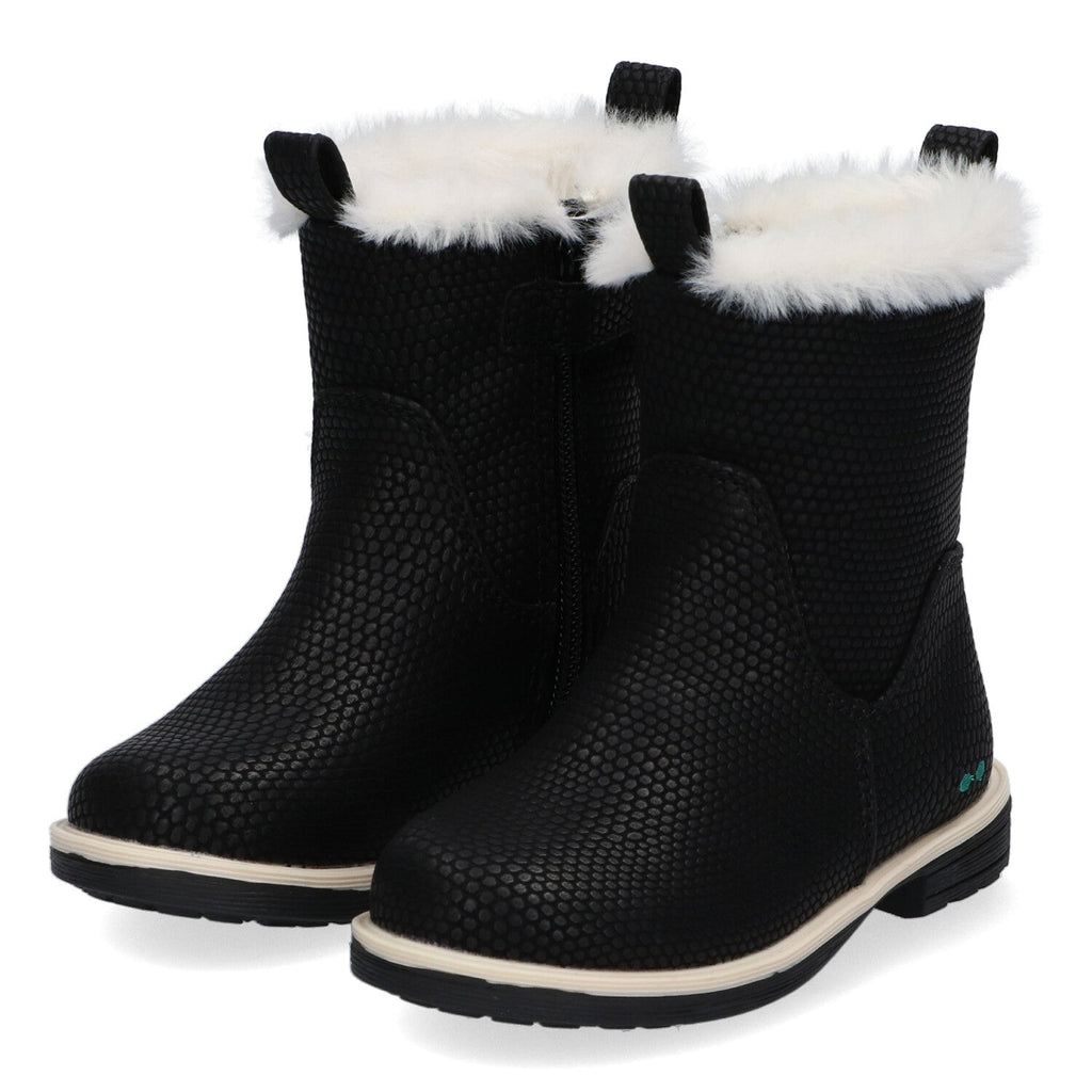 Ollie Oxford Enkellaarsjes Meisjes Zwart