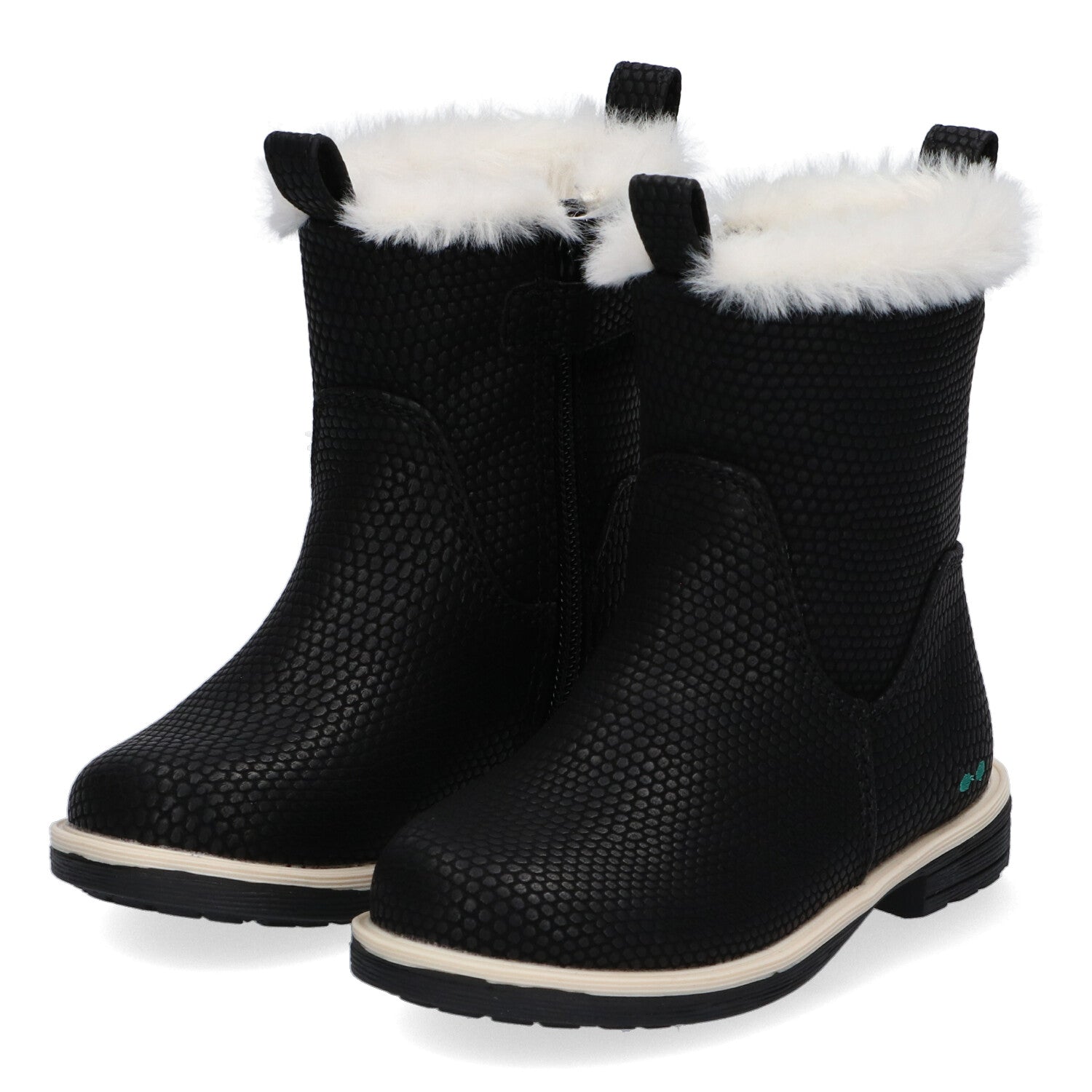 Ollie Oxford Enkellaarsjes Meisjes Zwart
