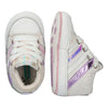 BunniesJR Babysneakertjes Meisjes Wit Glitter Lila