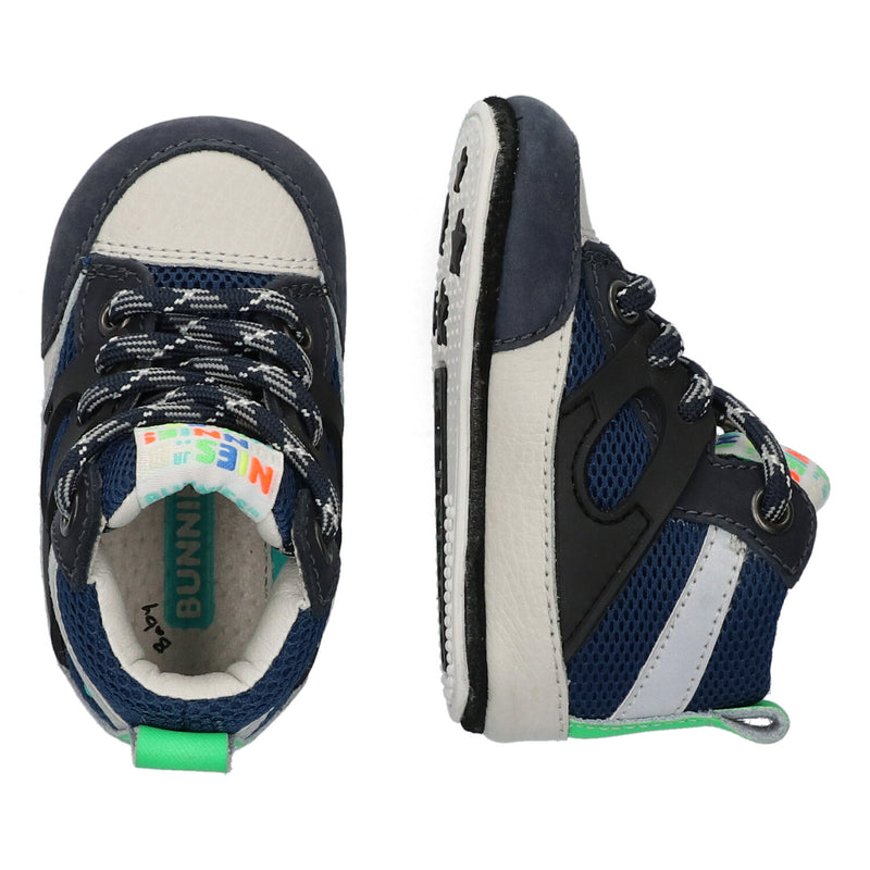 BunniesJR Babysneakertjes Jongens Blauw