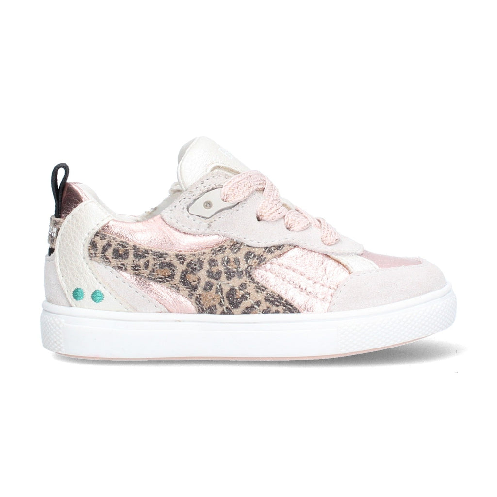Lio Louw Lage Sneakers Meisjes Grijs
