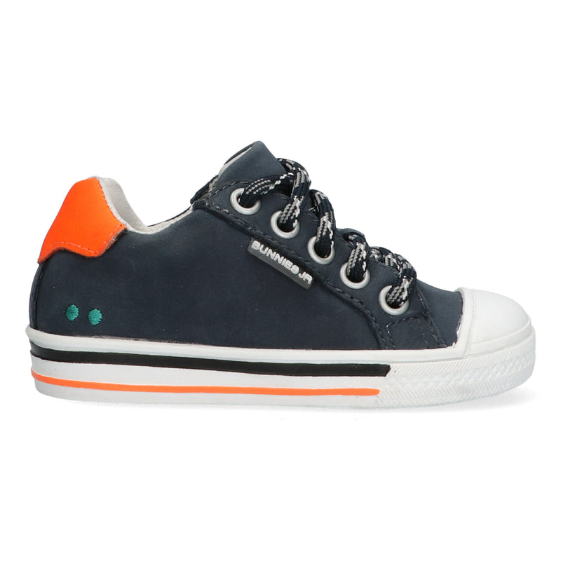 BunniesJR Fiona Ferm lage sneakers jongens blauw