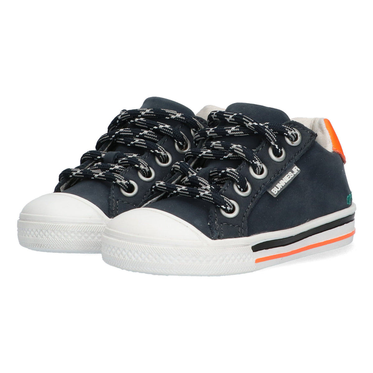 BunniesJR Fiona Ferm lage sneakers jongens blauw