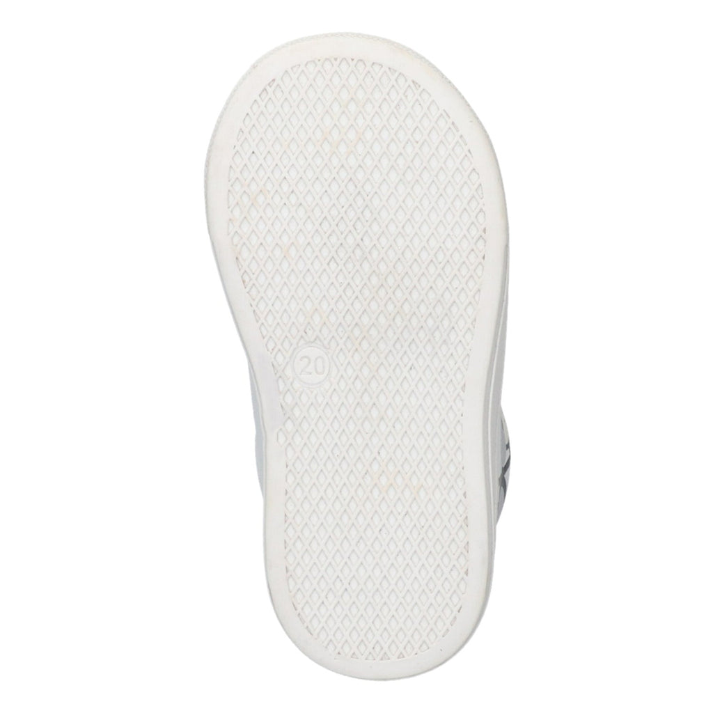 Fiona Ferm Lage Sneakers Jongens Wit Aapje