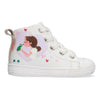 BunniesJR Hoge Sneakers Meisjes Wit Prinses