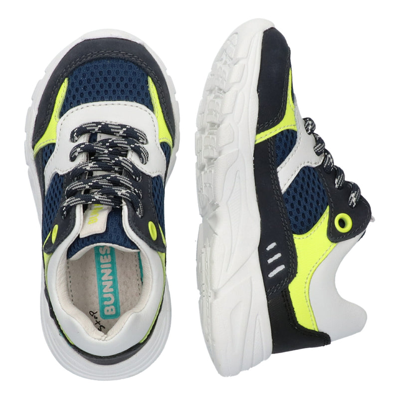 BunniesJR Steve Spring lage sneakers jongens blauw