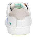 Lucien Louw Lage Sneakers Jongens Wit Blauw