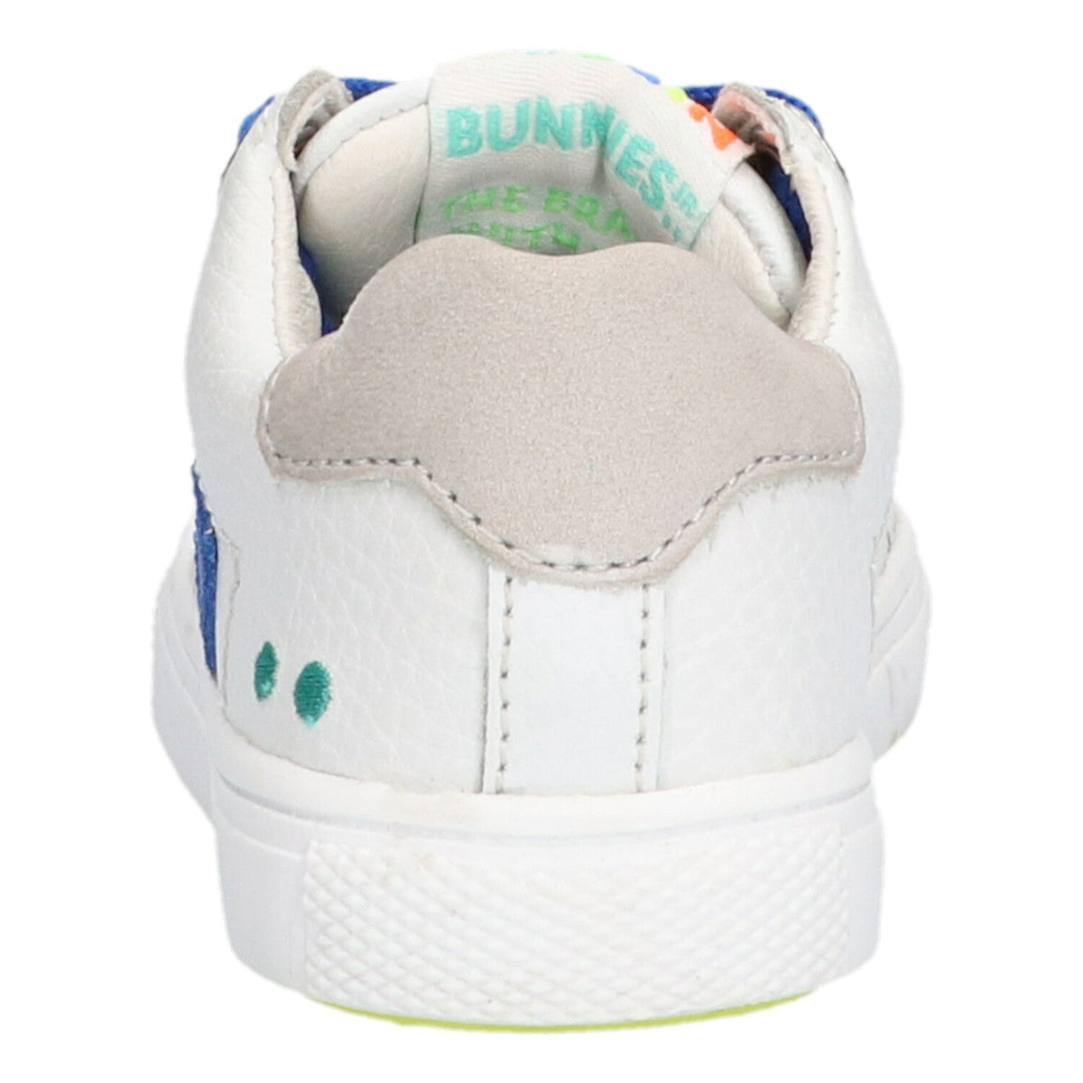 Lucien Louw Lage Sneakers Jongens Wit Blauw