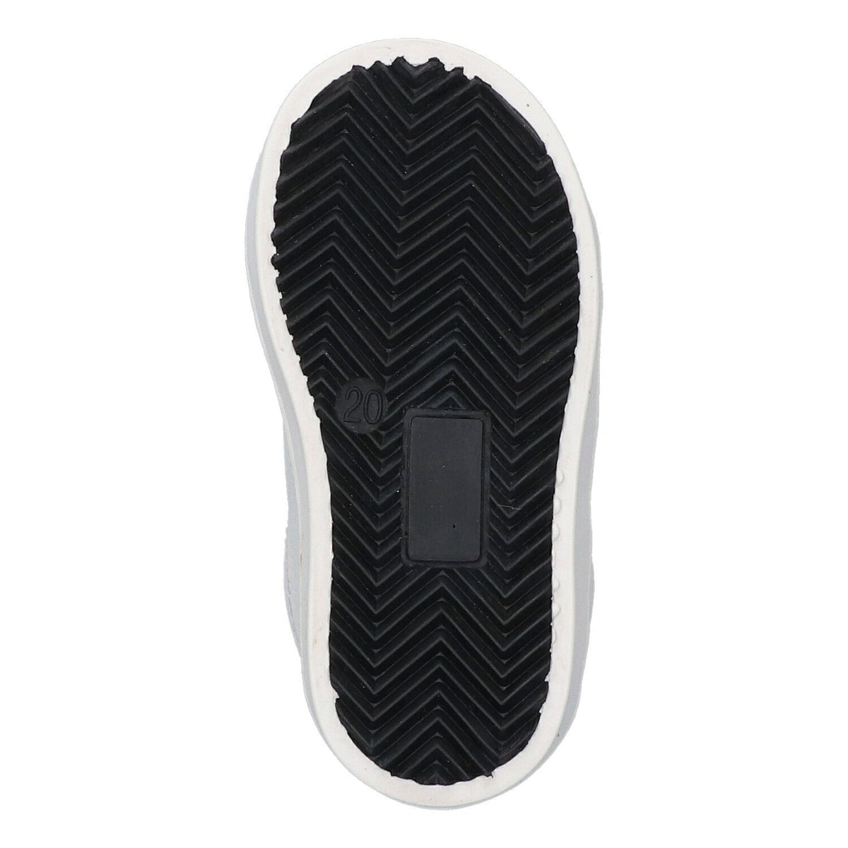 Puk Pit Lage Sneakers Jongens Wit Neon