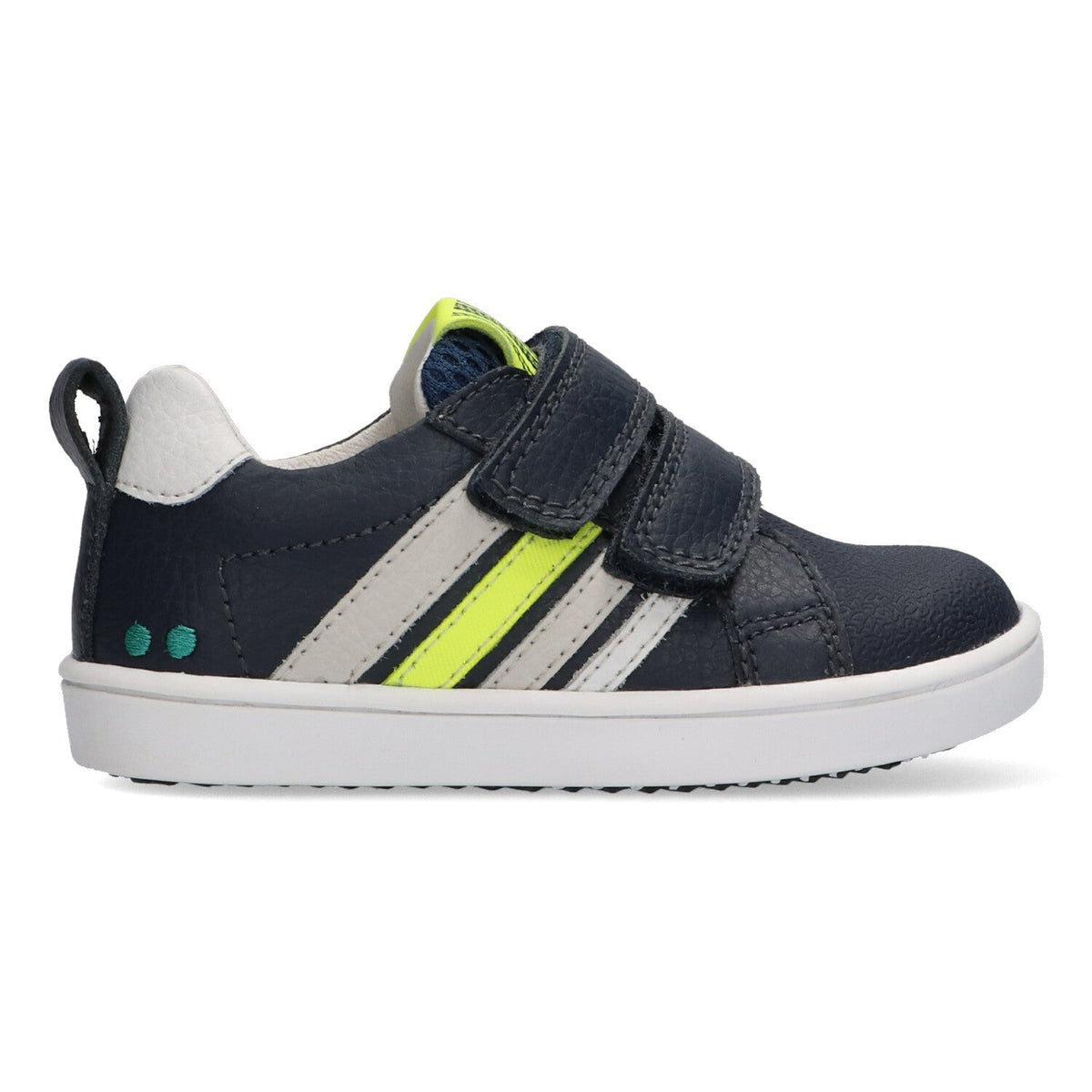 Pim Pit Lage Sneakers Jongens Donkerblauw