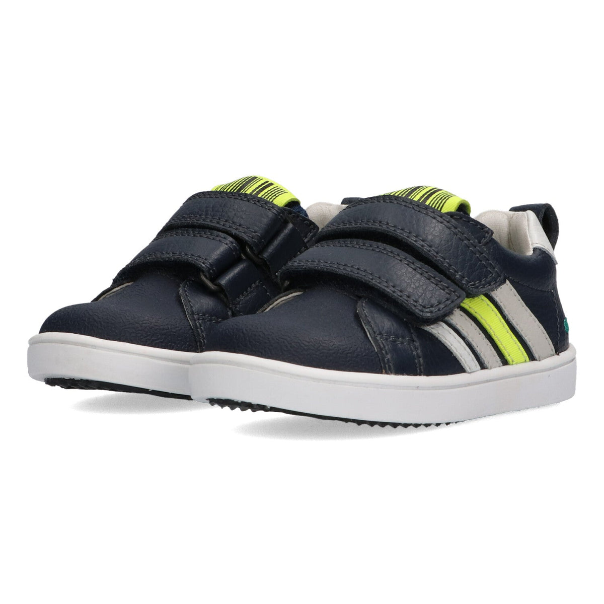 Pim Pit Lage Sneakers Jongens Donkerblauw