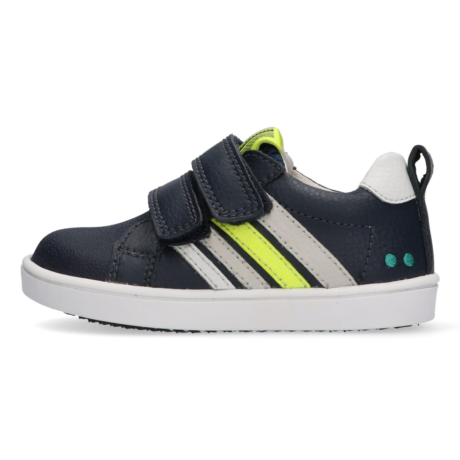 Pim Pit Lage Sneakers Jongens Donkerblauw