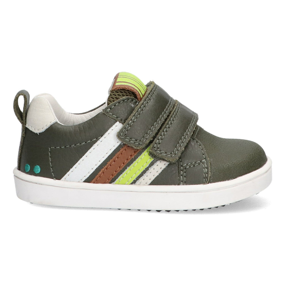 Pim Pit Lage Sneakers Jongens Groen