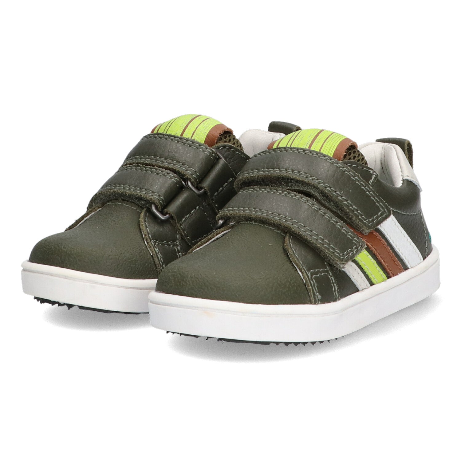 Pim Pit Lage Sneakers Jongens Groen
