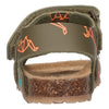 Bas Beach Sandalen Jongens Groen Geo